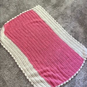 🦋Beautiful handmade baby girl blanket🦋